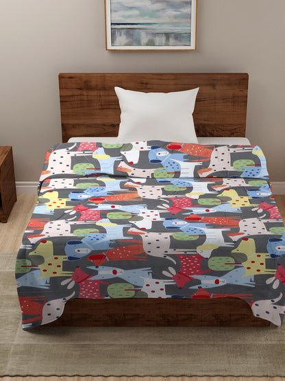 210 GSM SOFT MICROFIBE FILLED KIDS SINGLE BED COMFORTERS