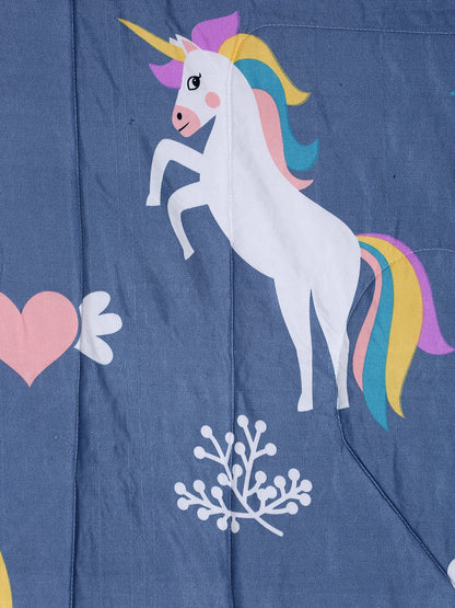 210 GSM SOFT MICROFIBE FILLED KIDS SINGLE BED COMFORTERS