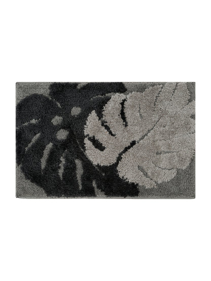 Brown & Beige 280 GSM Anti-Skid Cotton Bath Rug
