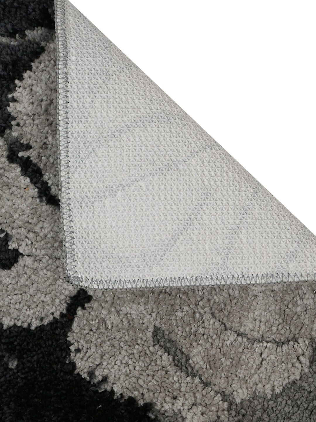 Brown & Beige 280 GSM Anti-Skid Cotton Bath Rug