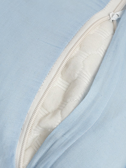 Embroidered Cotton Pillow Covers  – Soft, Breathable & Fade-Resistant(Pack of 2)