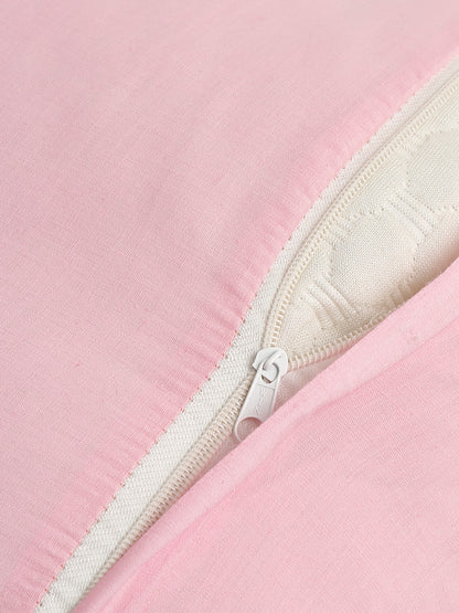 Embroidered Cotton Pillow Covers  – Soft, Breathable & Fade-Resistant(Pack of 2)