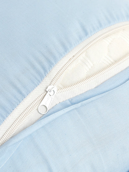 Embroidered Cotton Pillow Covers  – Soft, Breathable & Fade-Resistant(Pack of 2)