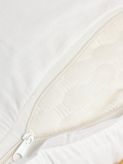 Embroidered Cotton Pillow Covers  – Soft, Breathable & Fade-Resistant(Pack of 2)