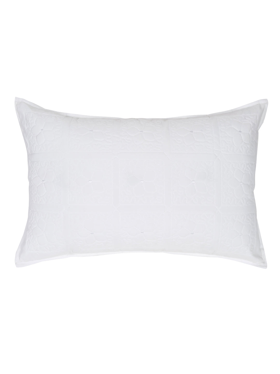 Embroidered Cotton Pillow Covers  – Soft, Breathable & Fade-Resistant(Pack of 2)