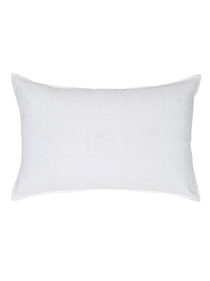 Embroidered Cotton Pillow Covers  – Soft, Breathable & Fade-Resistant(Pack of 2)