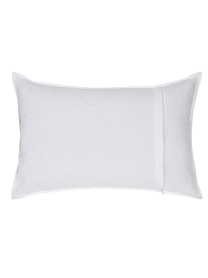 Embroidered Cotton Pillow Covers  – Soft, Breathable & Fade-Resistant(Pack of 2)
