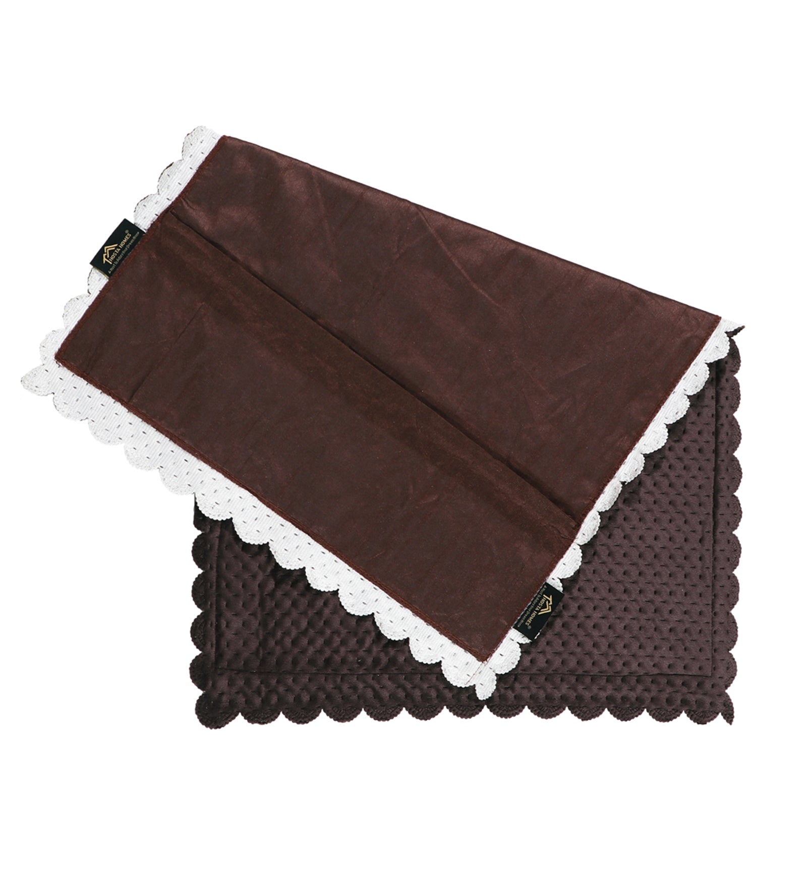 FLORAL BROWN