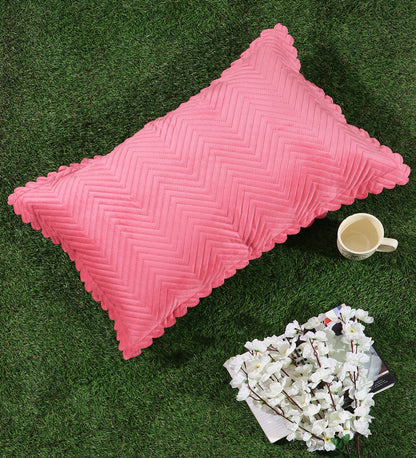 Brown Velvet Rectangle Pillow Cover