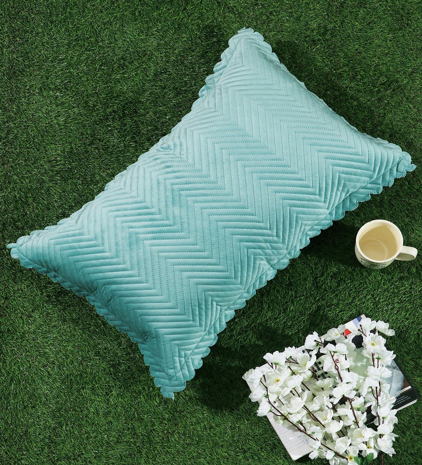 Brown Velvet Rectangle Pillow Cover