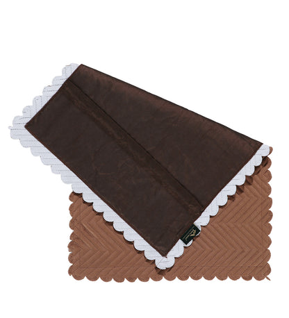 Brown Velvet Rectangle Pillow Cover