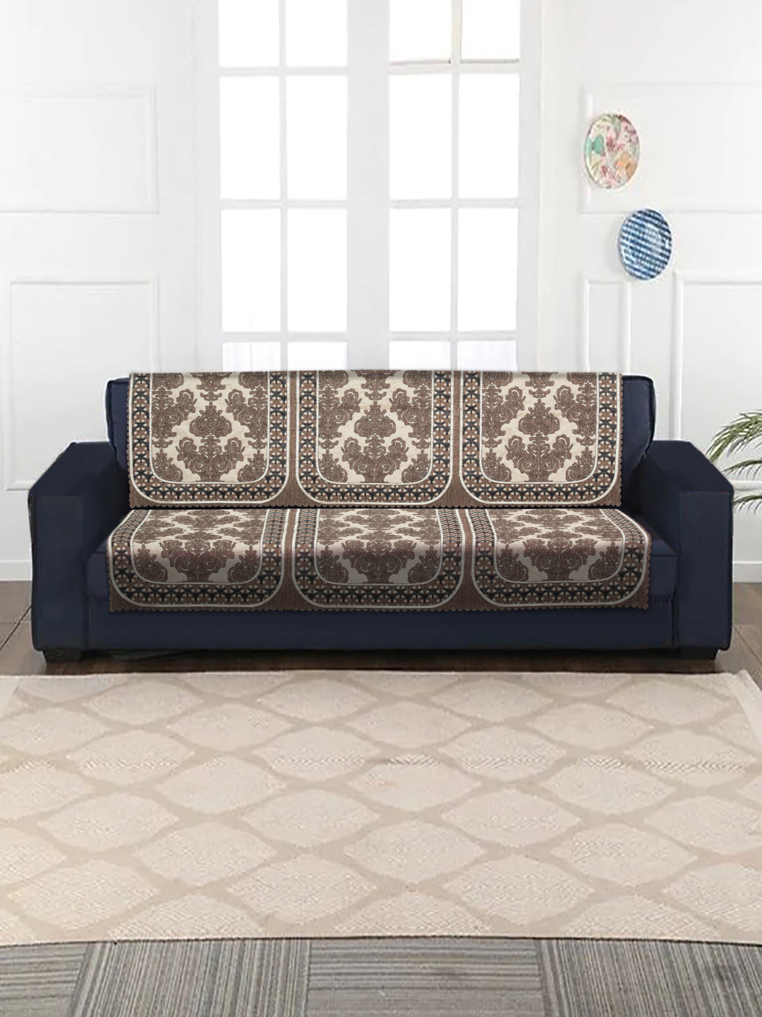 Luxury Stretchable Sofa Cover | Soft Fabric Washable Slipcover for Couch Protection