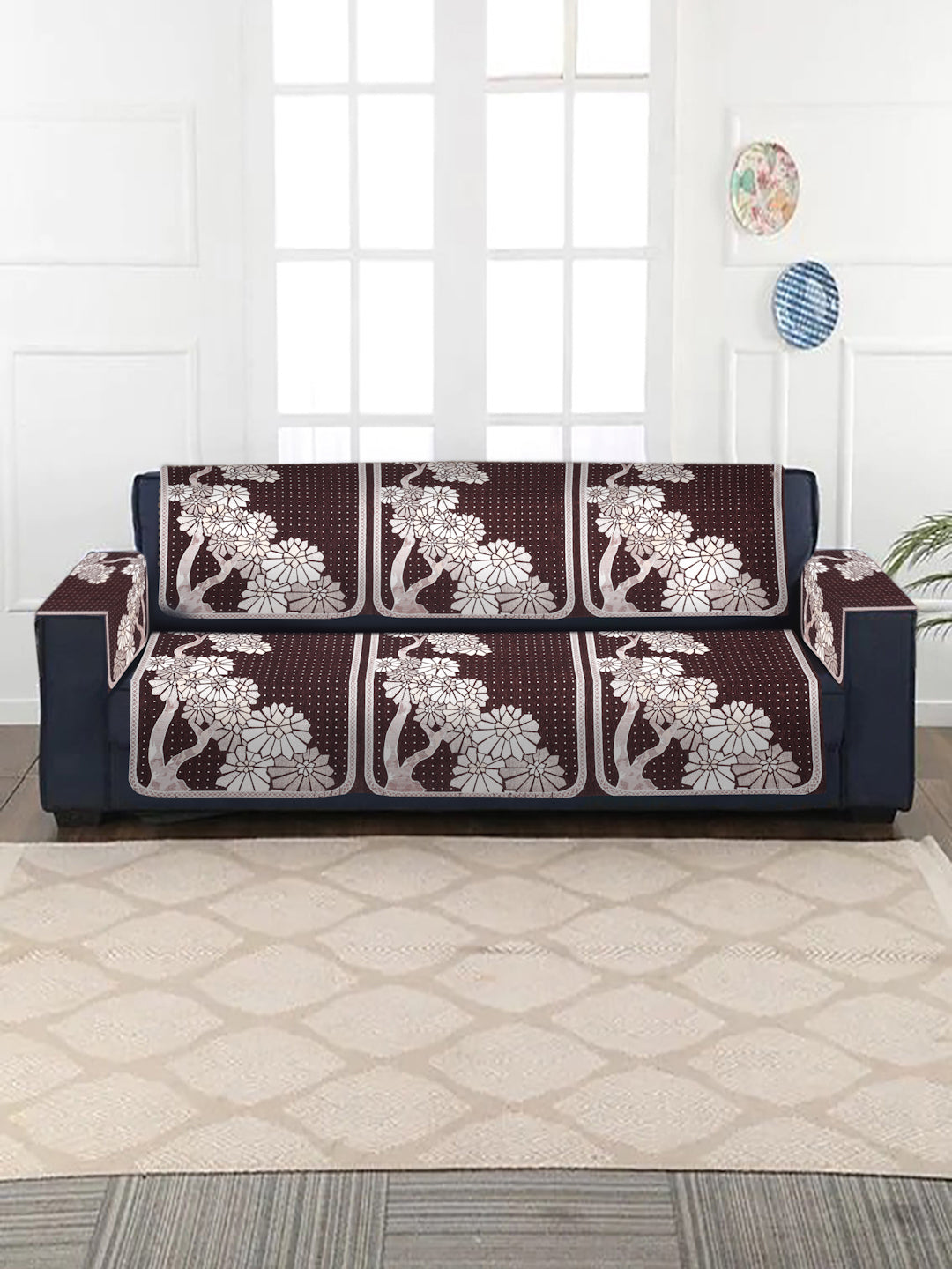 Luxury Stretchable Sofa Cover | Soft Fabric Washable Slipcover for Couch Protection