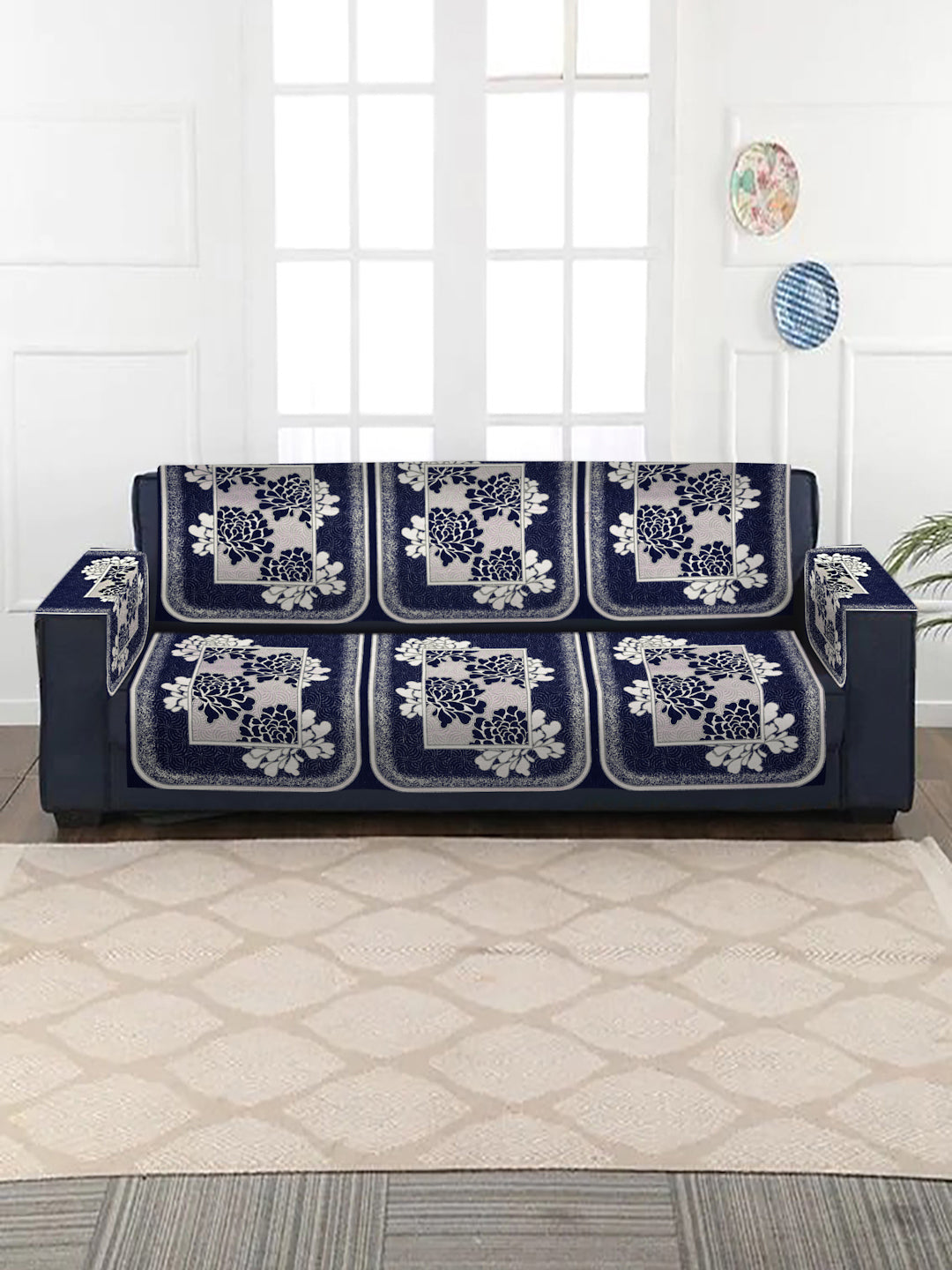 Luxury Stretchable Sofa Cover | Soft Fabric Washable Slipcover for Couch Protection