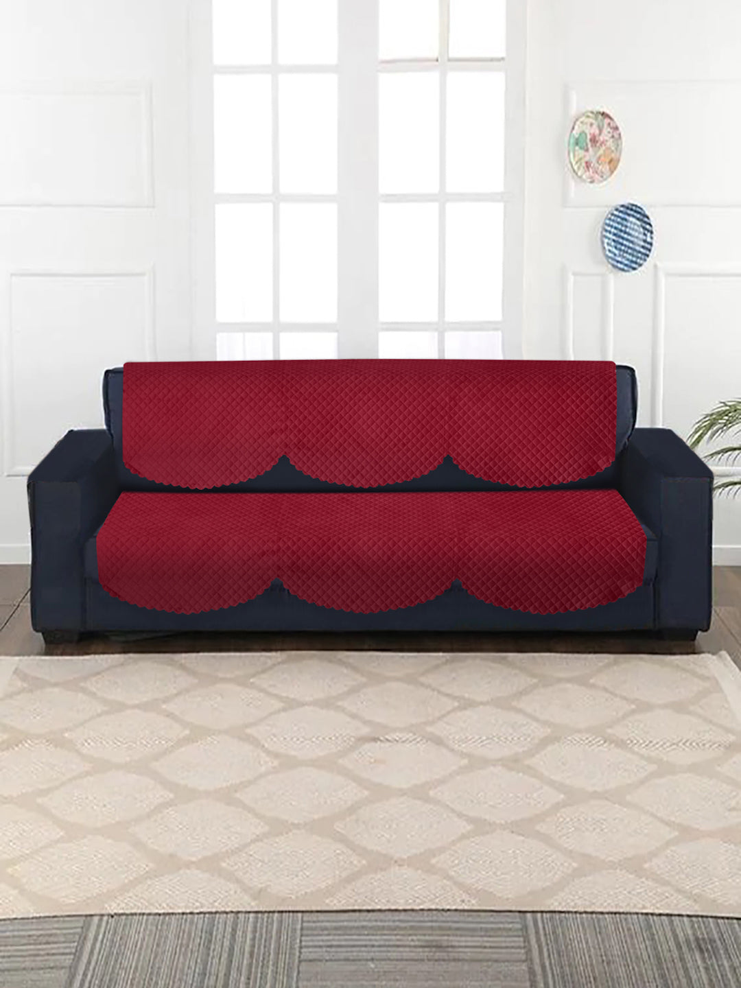 Luxury Stretchable Sofa Cover | Soft Fabric Washable Slipcover for Couch Protection