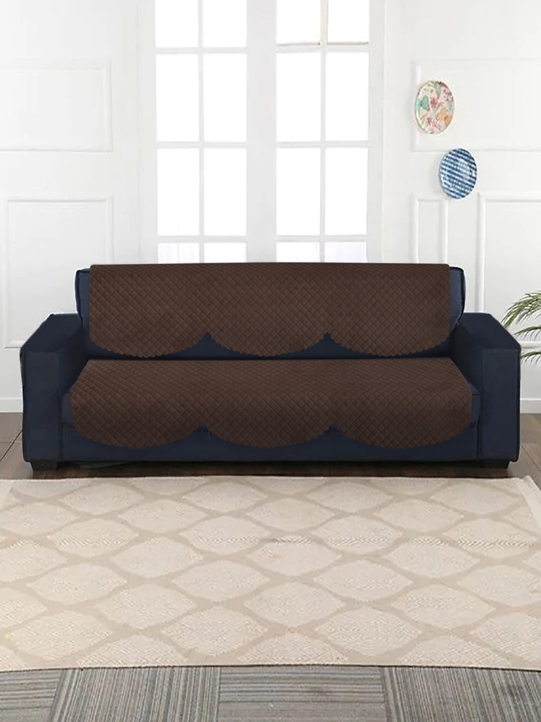 Luxury Stretchable Sofa Cover | Soft Fabric Washable Slipcover for Couch Protection