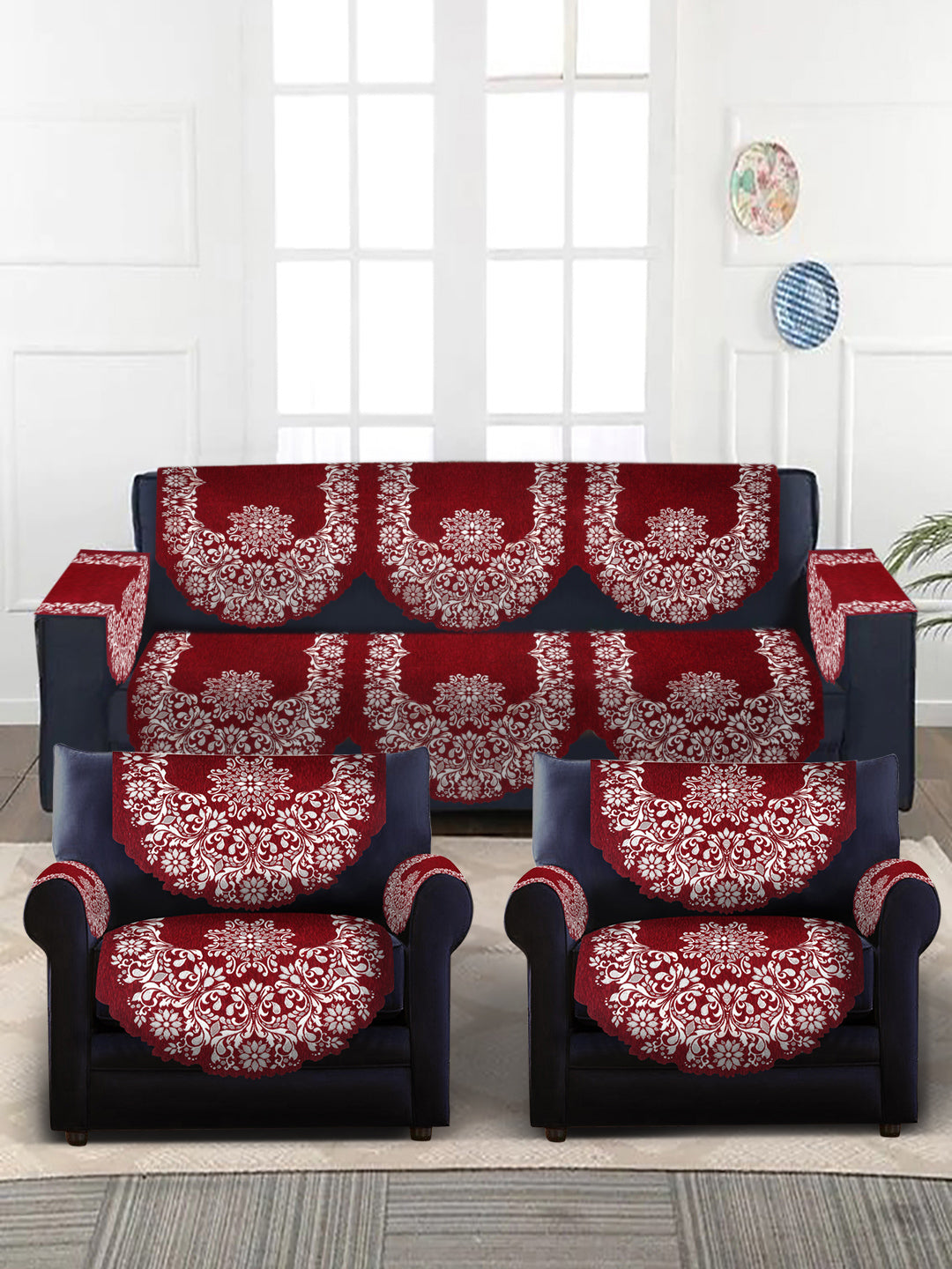 Luxury Stretchable Sofa Cover | Soft Fabric Washable Slipcover for Couch Protection
