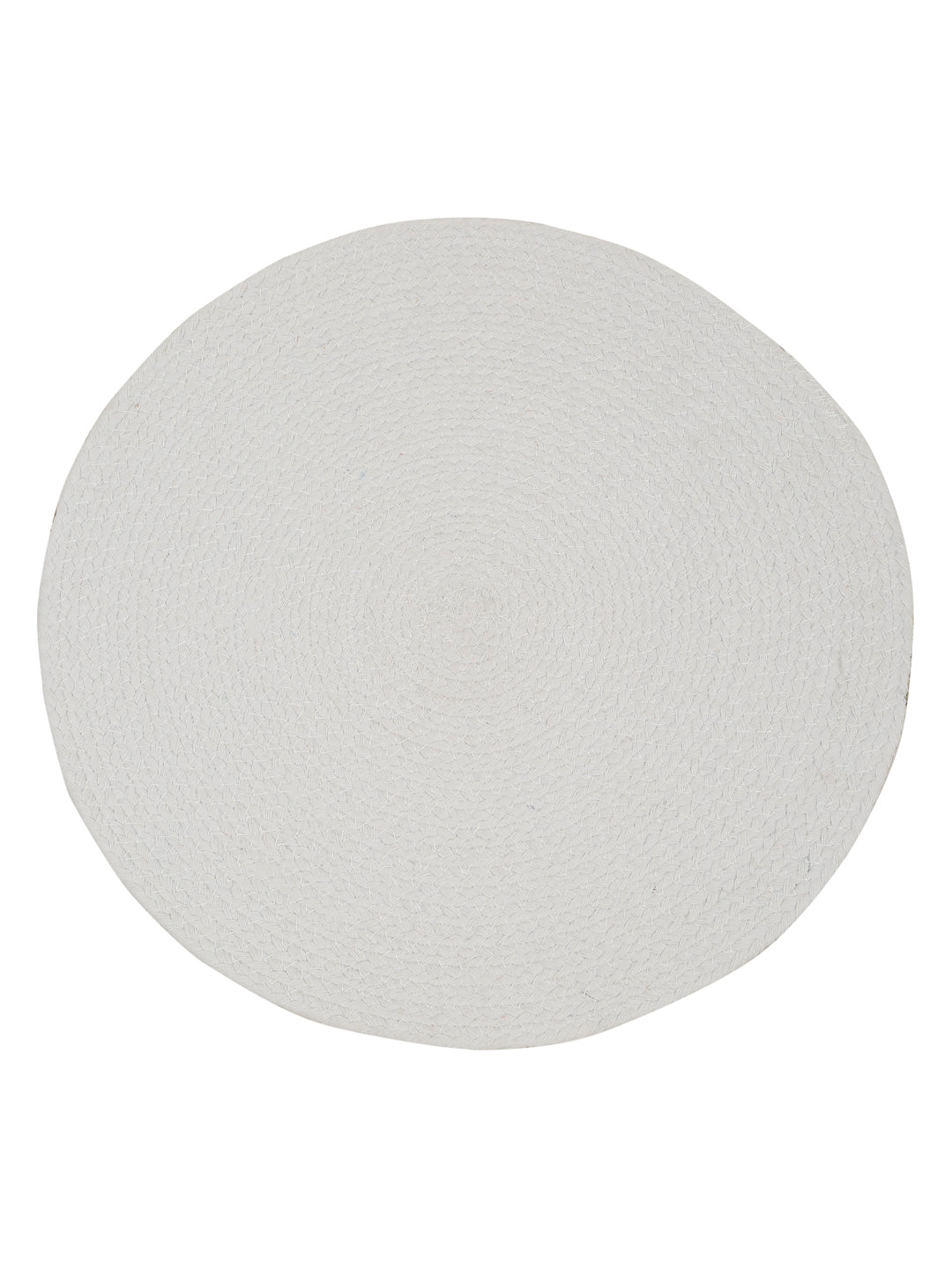 Handcrafted Jute Cotton Table PlaceMats with Self Print Design