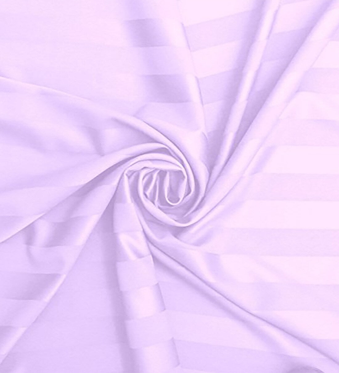 Satin Cotton Striped Premium Bedsheet with  Pillow Covers