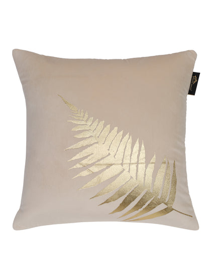 Premium Velvet Foil Printed Cushion Covers Pack of 5 | 16 x 16 Inch