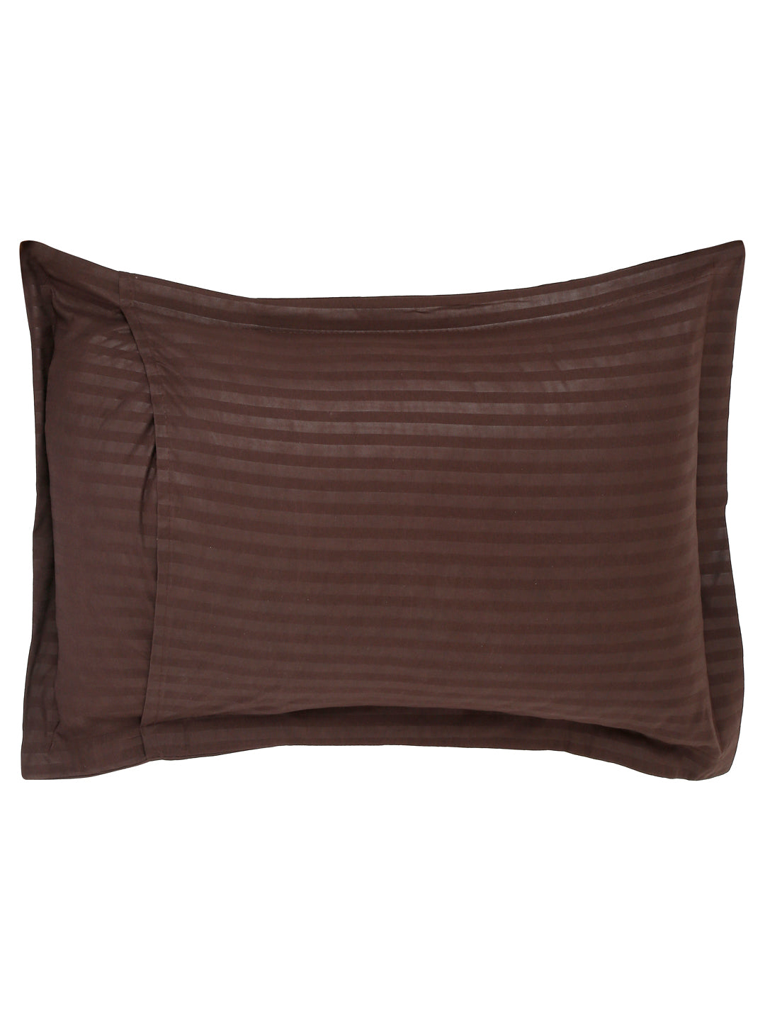 Striped Cotton Pillow Covers with Zip Closure (2 Pcs)