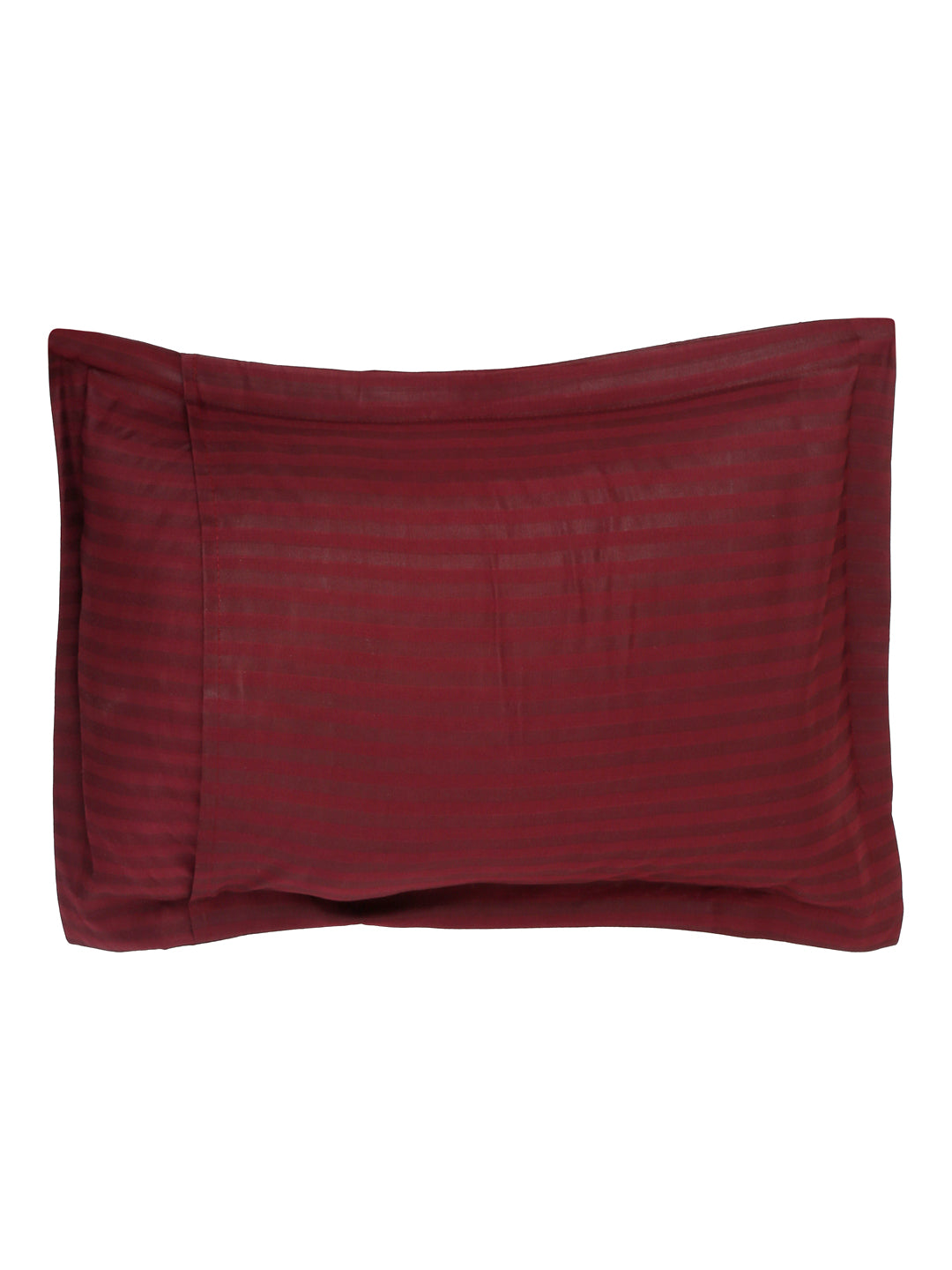 Striped Cotton Pillow Covers with Zip Closure (2 Pcs)