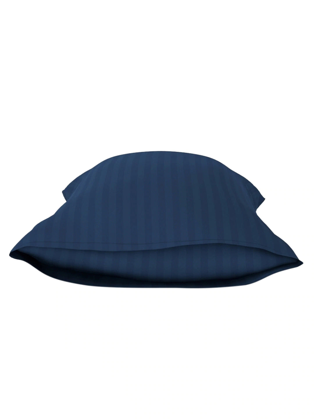 Striped Cotton Pillow Covers with Zip Closure (2 Pcs)