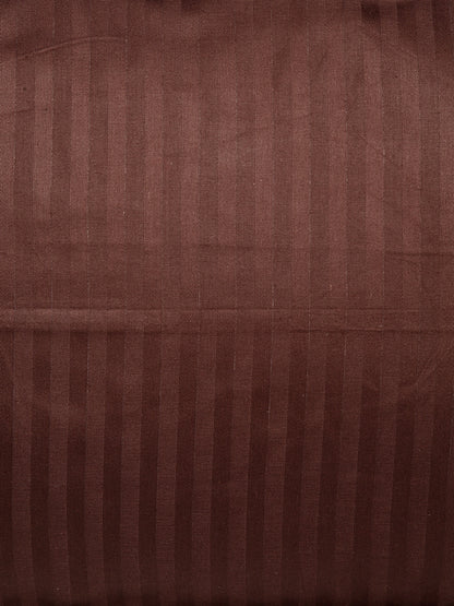 Striped Cotton Pillow Covers with Zip Closure (2 Pcs)