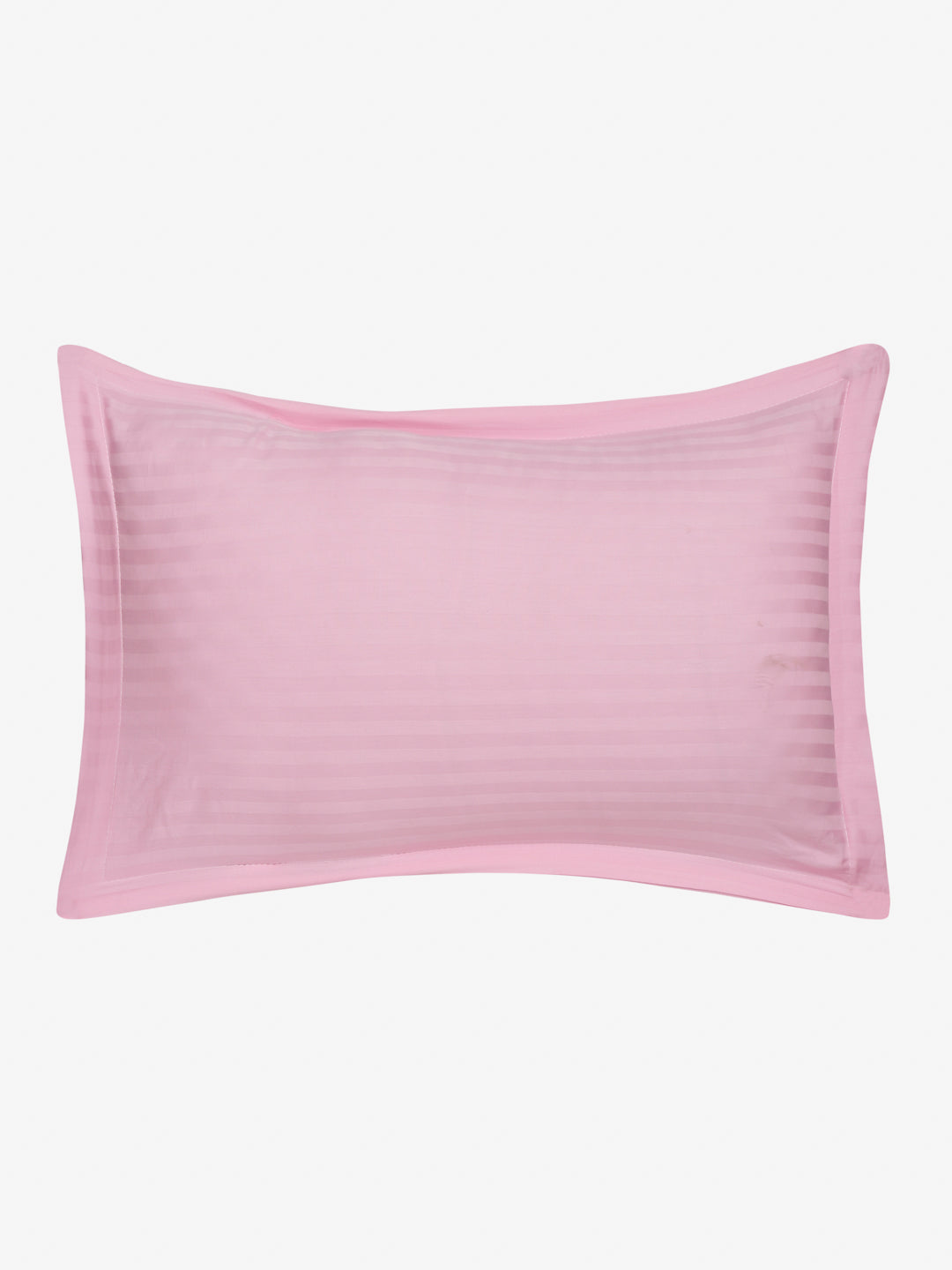 Striped Cotton Pillow Covers with Zip Closure (2 Pcs)