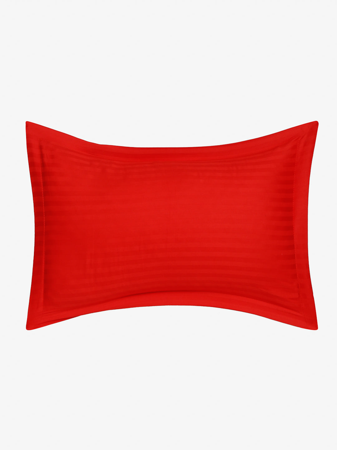 Striped Cotton Pillow Covers with Zip Closure (2 Pcs)