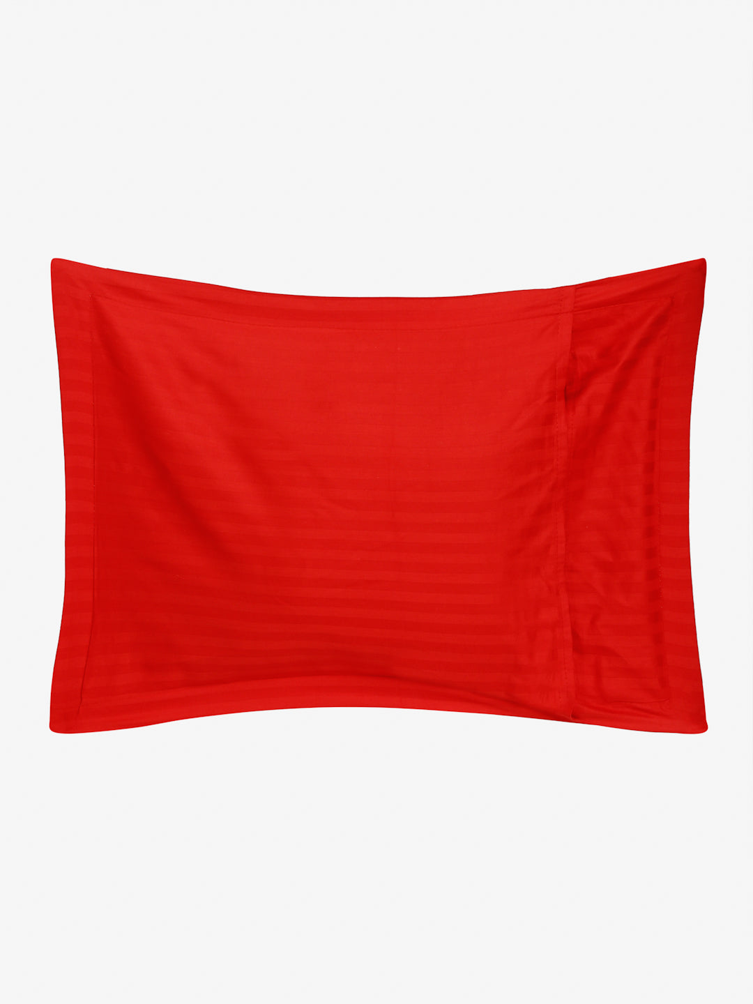 Striped Cotton Pillow Covers with Zip Closure (2 Pcs)