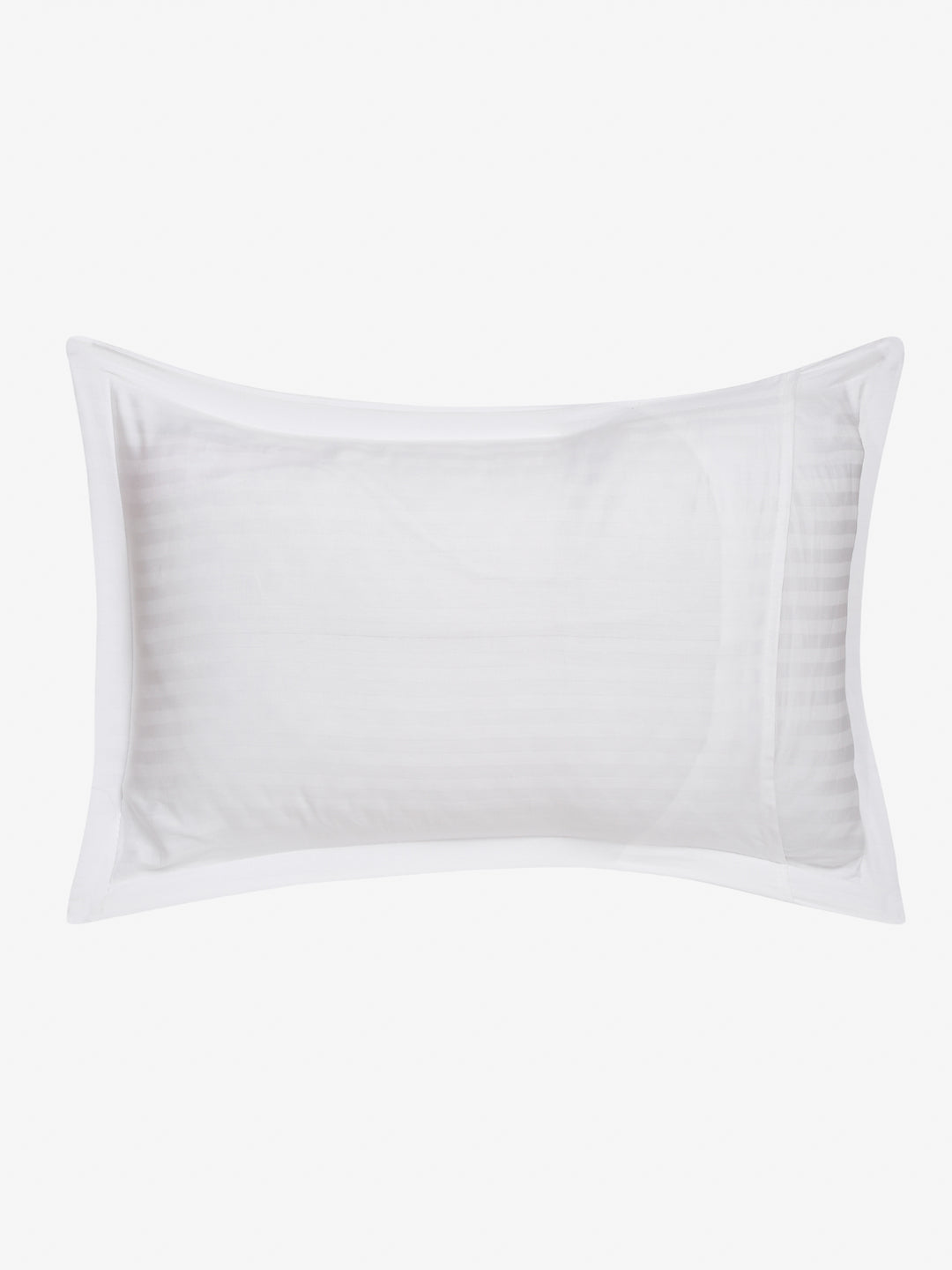 Striped Cotton Pillow Covers with Zip Closure (2 Pcs)