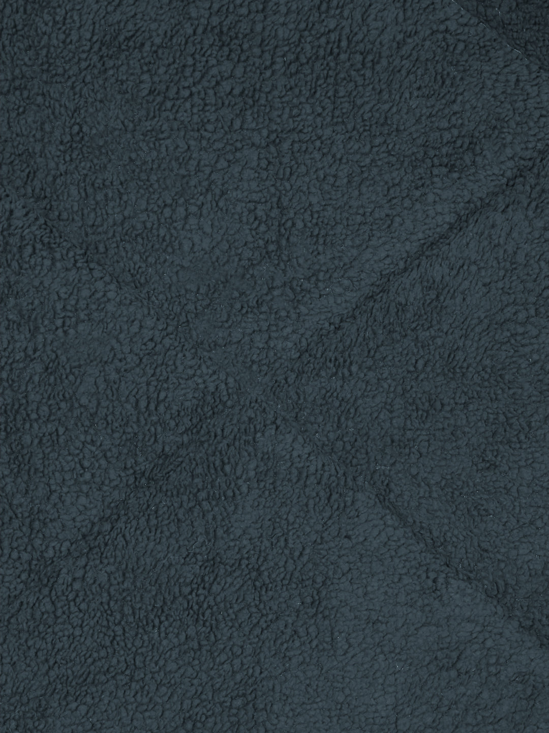 Grey Luxury Microfibre Filled Ultra Soft Embossed Sherpa Double Bed Quilt