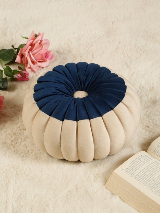 SOFT VELVET SELF DESIGNED REVERSIBLE DECORATIVE CUSHIONS ( 14 X 14 INCH )