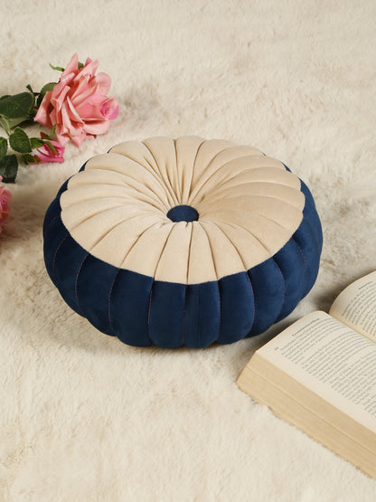 SOFT VELVET SELF DESIGNED REVERSIBLE DECORATIVE CUSHIONS ( 14 X 14 INCH )