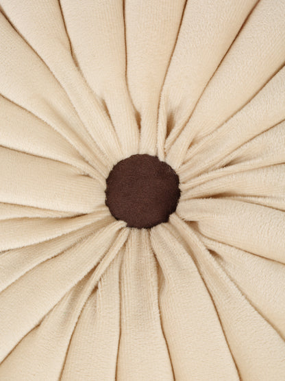 SOFT VELVET SELF DESIGNED REVERSIBLE DECORATIVE CUSHIONS ( 14 X 14 INCH )