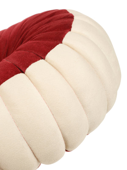 SOFT VELVET SELF DESIGNED REVERSIBLE DECORATIVE CUSHIONS ( 14 X 14 INCH )