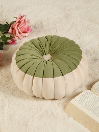 SOFT VELVET SELF DESIGNED REVERSIBLE DECORATIVE CUSHIONS ( 14 X 14 INCH )
