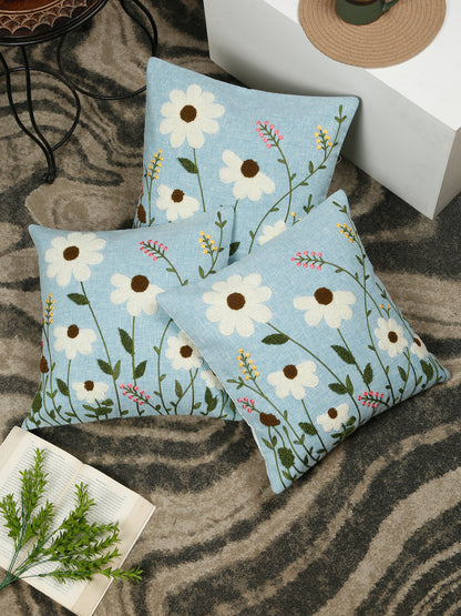 Pure Cotton Hand Crafted Cushion Covers 16 X 16 inches