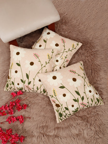 Pure Cotton Hand Crafted Cushion Covers 16 X 16 inches