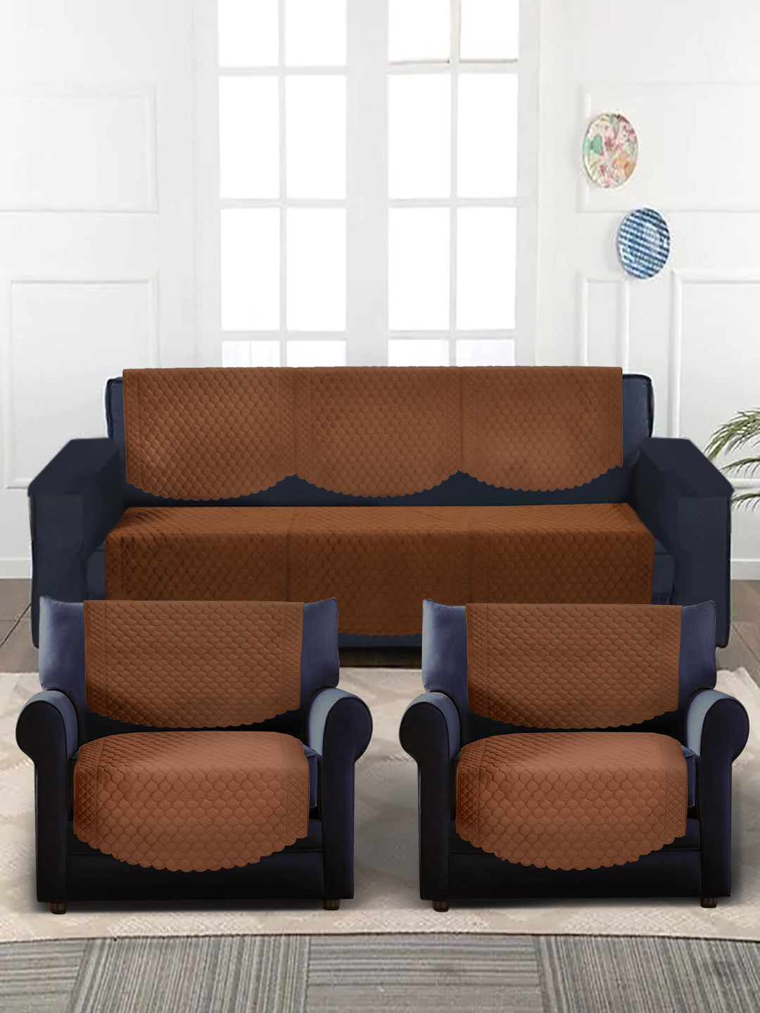 Luxury Stretchable Sofa Cover | Soft Fabric Washable Slipcover for Couch Protection