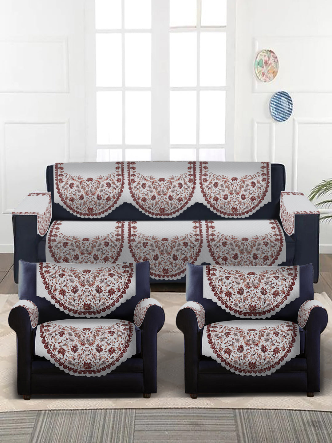 Luxury Stretchable Sofa Cover | Soft Fabric Washable Slipcover for Couch Protection