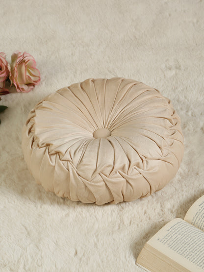 SOFT VELVET SELF DESIGNED REVERSIBLE DECORATIVE CUSHIONS ( 14 X 14 INCH )
