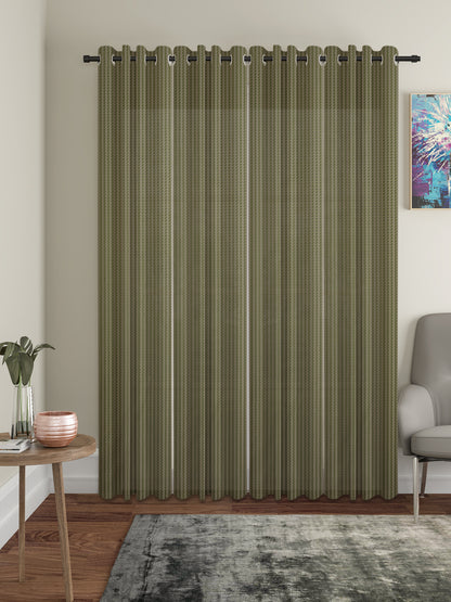 Geometric Design Door Curtain Pack of 4 image 0