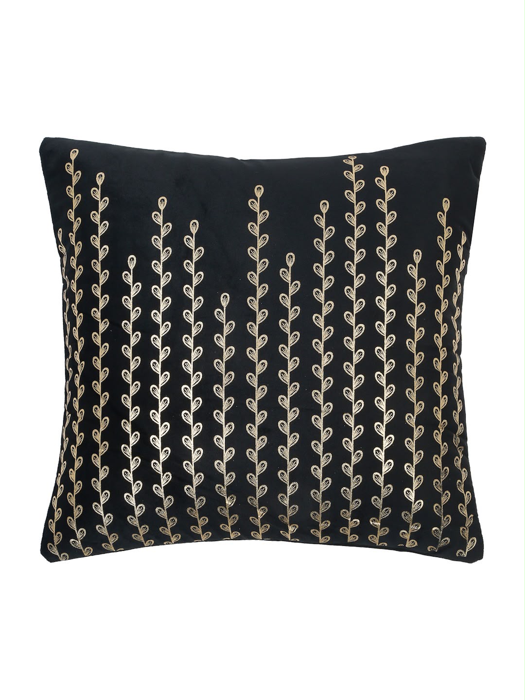 Premium Velvet Foil Printed Cushion Covers Pack of 5 | 16 x 16 Inch