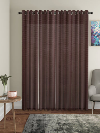 Geometric Design Door Curtain Pack of 4 image 0