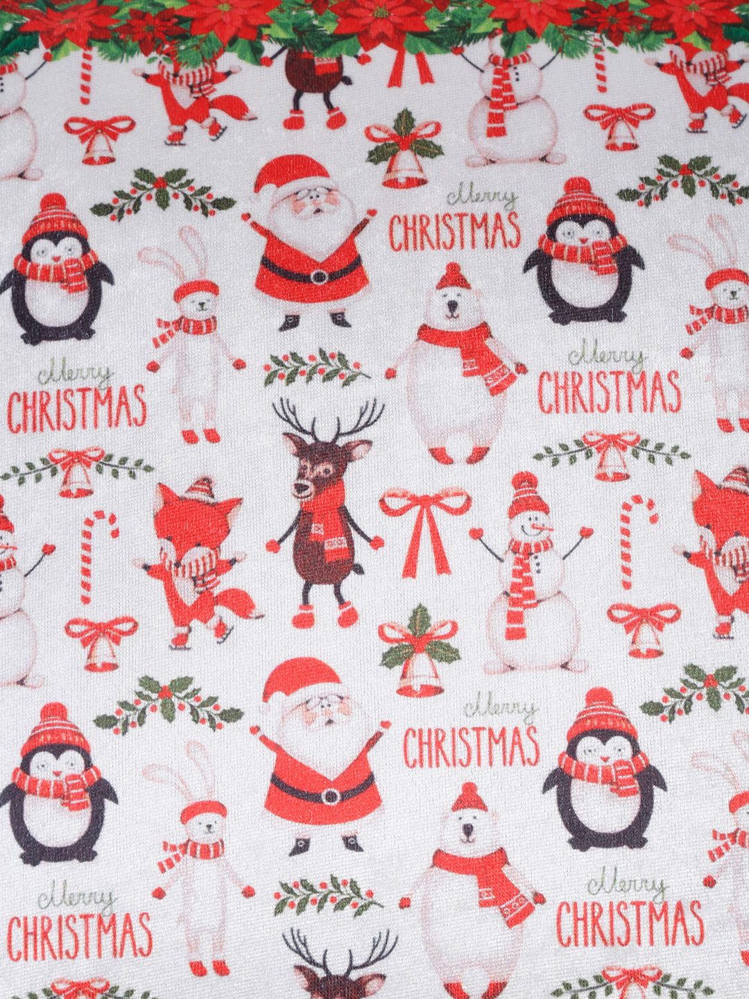 Soft velvet , Abstract Red & White  ,pack of 2 , zipper image 4