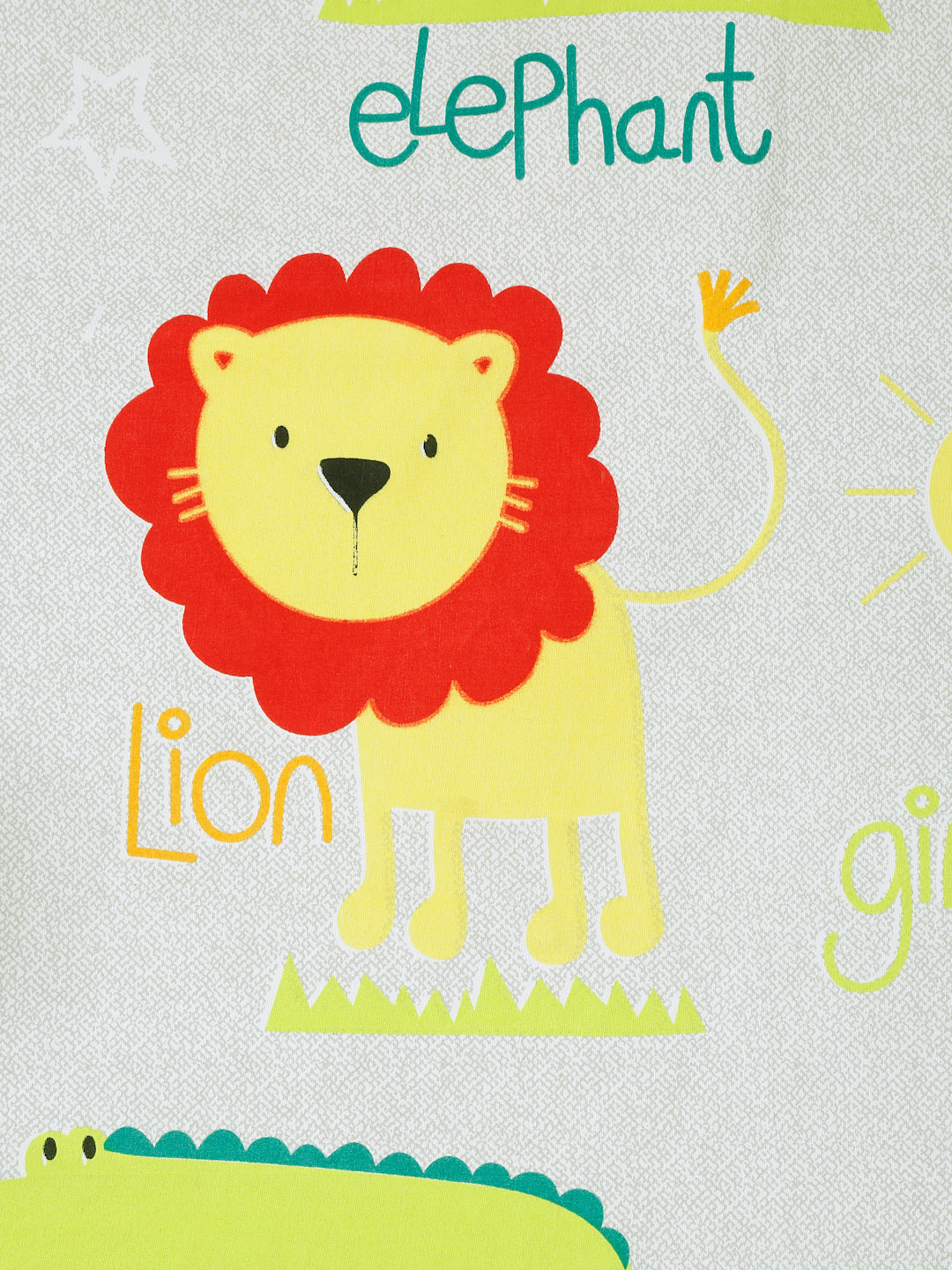 Hosta Homes Animal Amista Multicolored Bed Sheet With Pillow Covers image 3