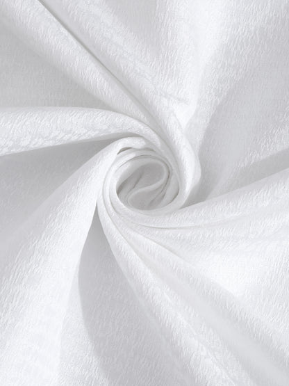 SELF TEXTURED BLACKOUT DOOR CURTAIN PACK OF 2 BY HOSTA HOMES image 4