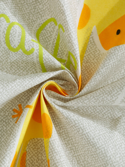 Hosta Homes Animal Amista Multicolored Bed Sheet With Pillow Covers image 4